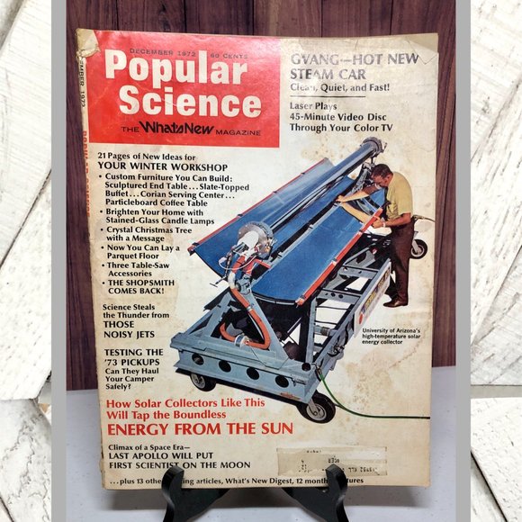 Vintage 1972 Popular Science Magazine - Picture 1 of 13